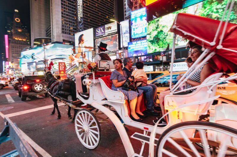 Central Park, Rockefeller & Times Carriage Ride (4 Adults) - The Itinerary: What to Expect
