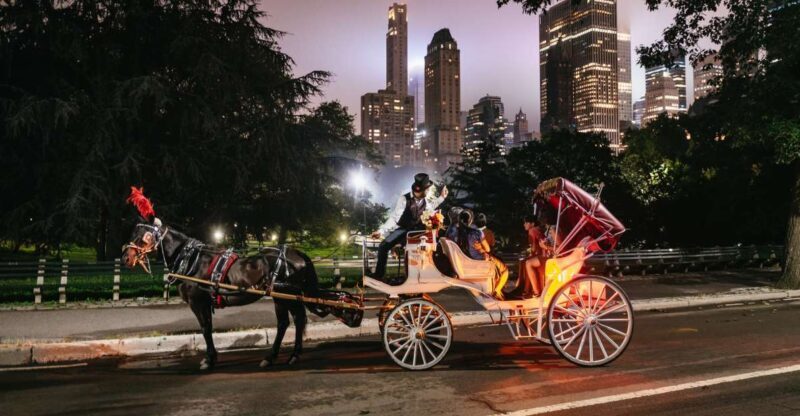 Central Park, Rockefeller & Times Carriage Ride (4 Adults) - Value for Money