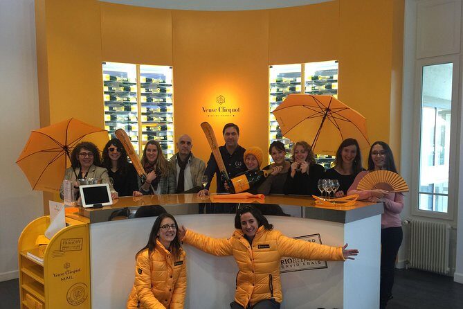 Champagne Private Tour Veuve Clicquot Tasting from Reims Epernay - FAQ
