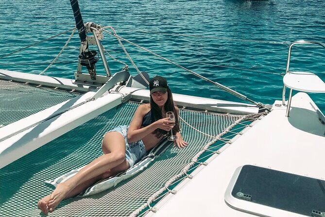Chania: Afternoon Catamaran trip - Dinner, Drinks & Sunset - FAQs