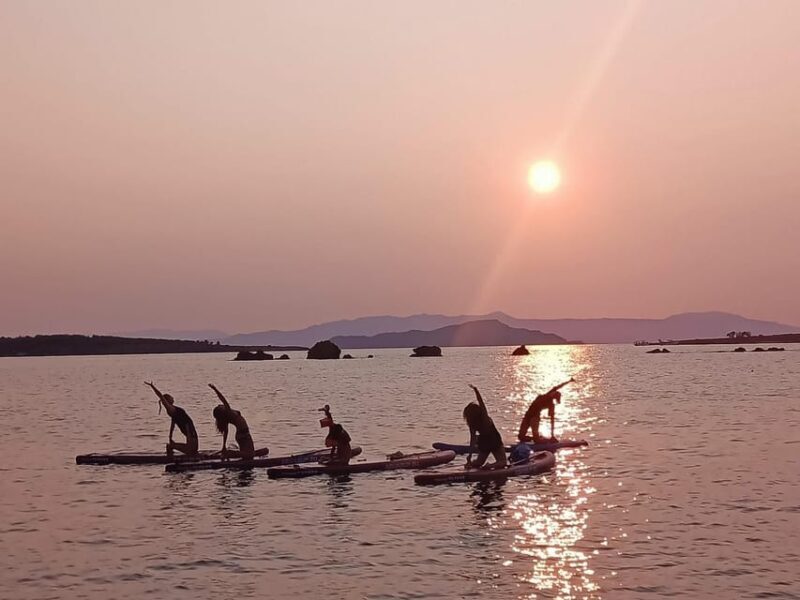 Chania: Morning or Sunset Stand-up Paddleboard Pilates - Key Points