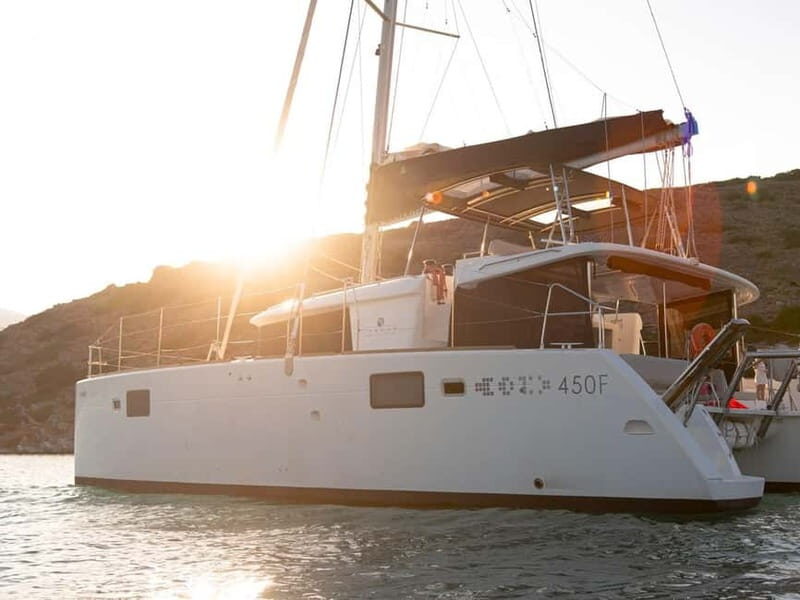 Chania Old Port: Luxury Sunset Catamaran Cruise with Wine - Setting Sail from Chania Old Port
