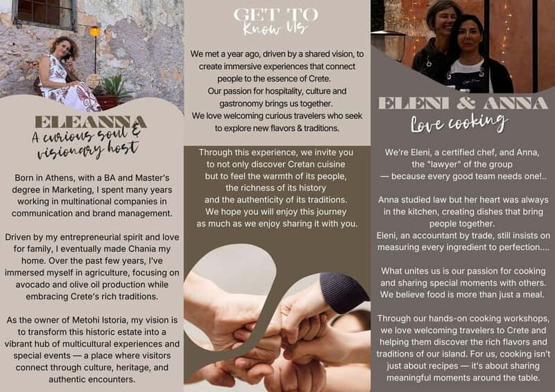 Chania: Olive Oil Tasting & Cooking Class at Metohi Istoria - Practical Details and Value