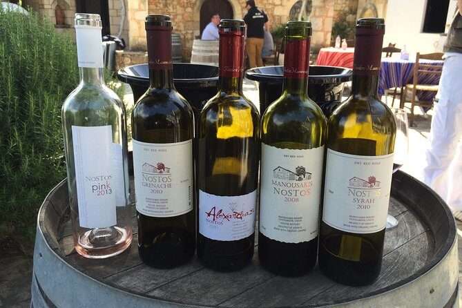 Chania Shore Excursion Off Road Vineyard and Winery Tour Half Day - Key Points