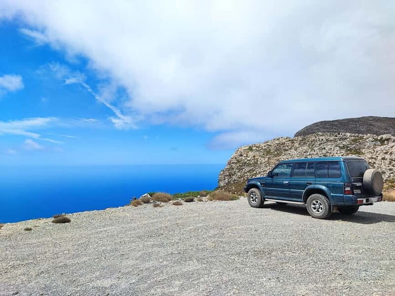 Chania: Wind Turbines & Falassarna Beach Private Jeep Safari - The Sum Up