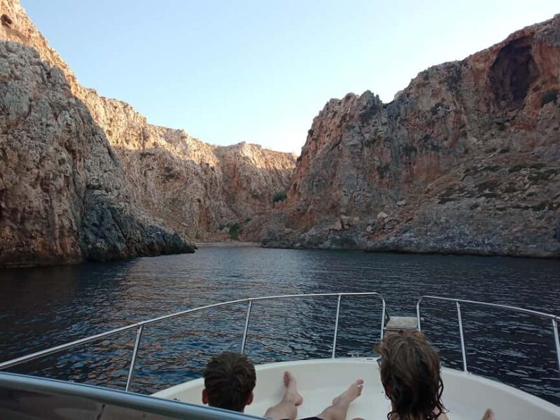 Chania,Kalyves-The Three Cove Boat Trip - Exploring the Itinerary: What to Expect