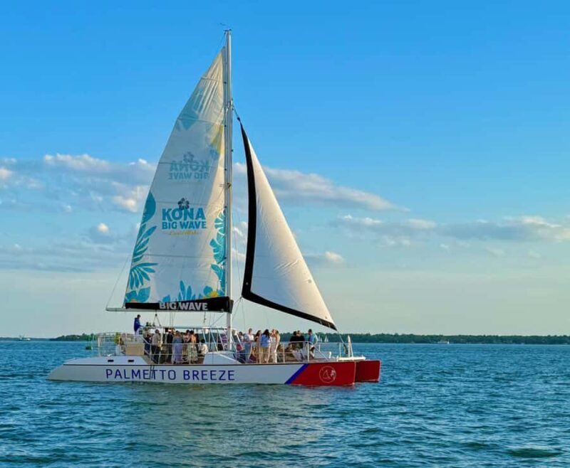 Charleston Afternoon Sail - Lux Catamaran w/Seating & Shade - Key Points