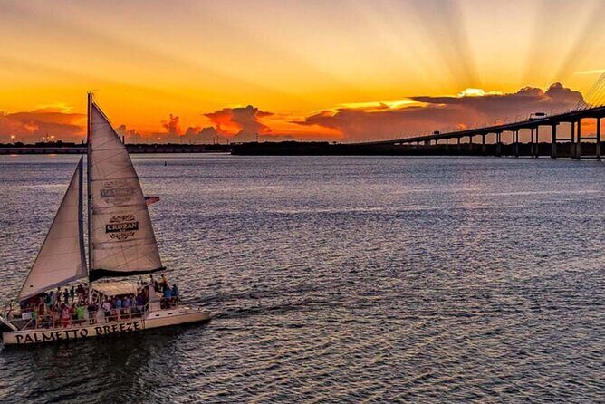 Charleston Iconic Sunset Sail - Lux Catamaran w/Bar & Bathrooms - An In-Depth Look at the Charleston Sunset Experience