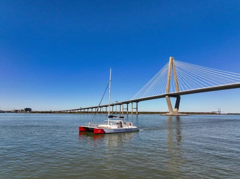 Charleston: Sunday Mimosa Catamaran Sail w/Mini Brunch Bites - The Itinerary and What You Can Expect