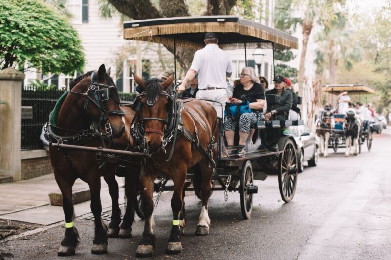 Charleston:Evening Haunted History Horse-Drawn Carriage Tour - Starting Point and Logistics