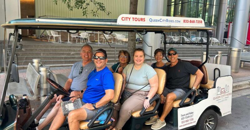 Charlotte: Historical City Tour on Eco-Friendly Cart - Key Points