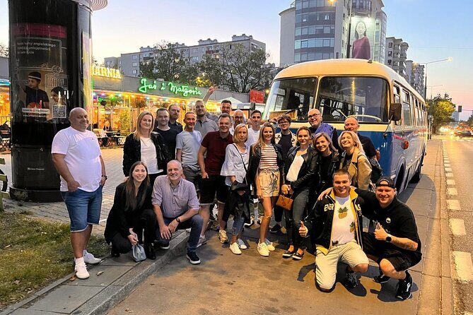 ''Cheers on wheels''- Vodka tasting tour by Retro Bus - Exploring Warsaw’s Vodka Scene on Wheels