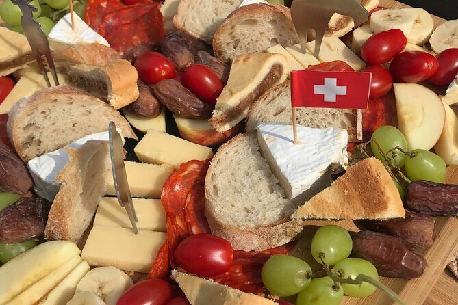 Cheese platter by Boat on Lake Thun, Interlaken - The Value of the Experience