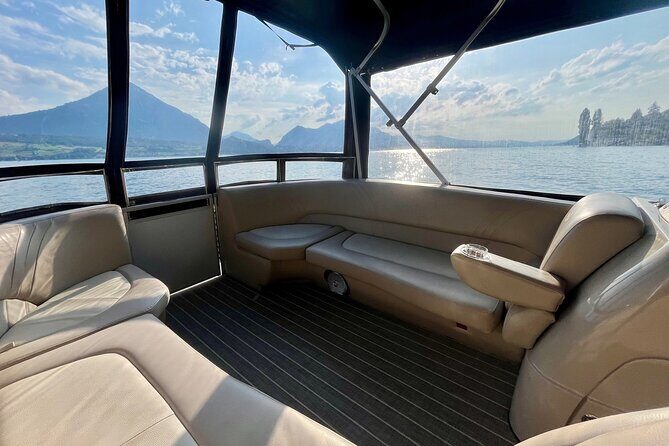 Cheese platter by Boat on Lake Thun, Interlaken - The Sum Up