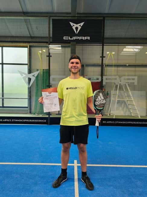 Chemnitz 2-hour padel taster session with up to 8 people - Key Points