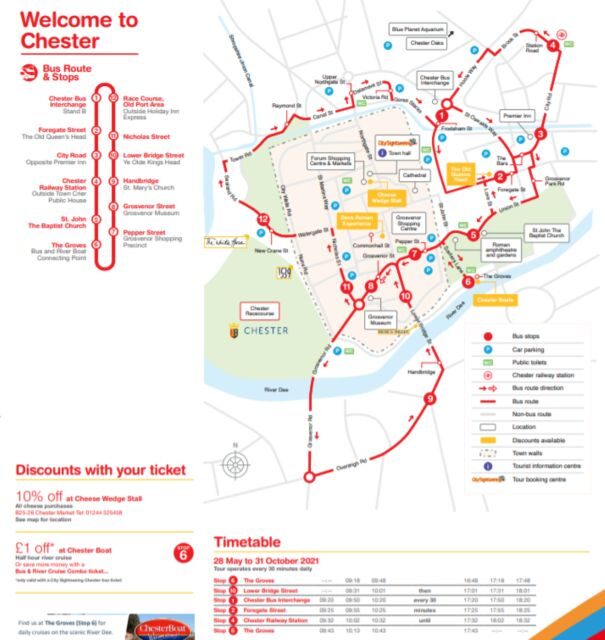 Chester: City Sightseeing Hop-On Hop-Off Bus Tour - The Sum Up