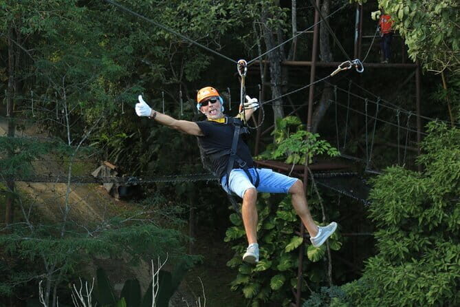 Chiang Mai Zipline Adventure with Lunch and City Hotel Pickup - Key Points