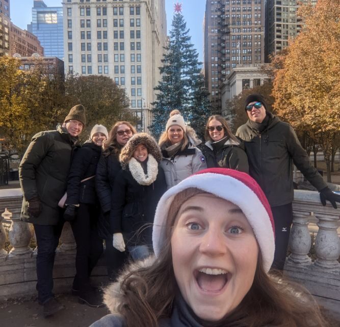 Chicago: Guided Holiday Walking Tour and Food Sampling - Key Points