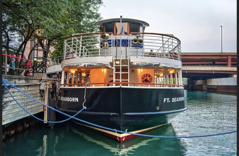 Chicago River: Guided Sunset Cocktail & Architecture Tour - Key Points