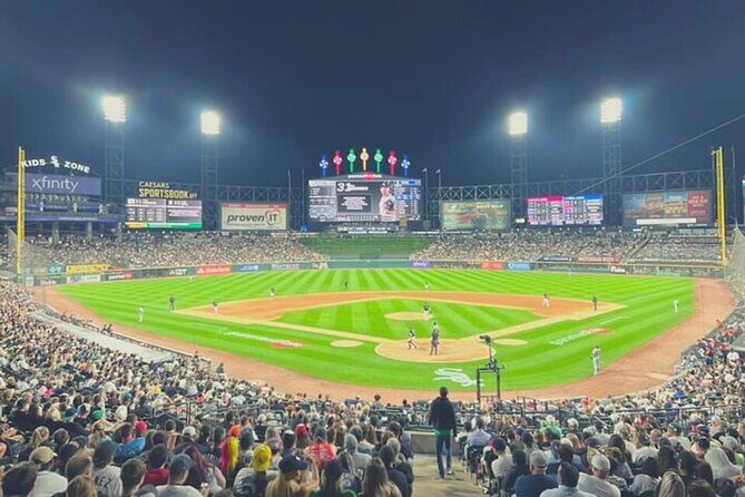 Chicago White Sox Baseball Game at Rate Field - Authenticity and Atmosphere