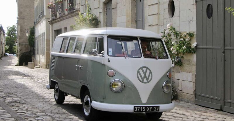 Chinon Vintage Tour: Tour the town in a Combi VW - The Scenic and Cultural Highlights