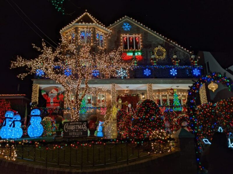 Christmas Light Night tour - Key Points