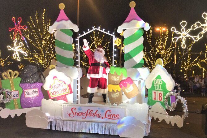 Christmas Lights and Snowflake Lane photo tour - Exploring the Itinerary in Detail