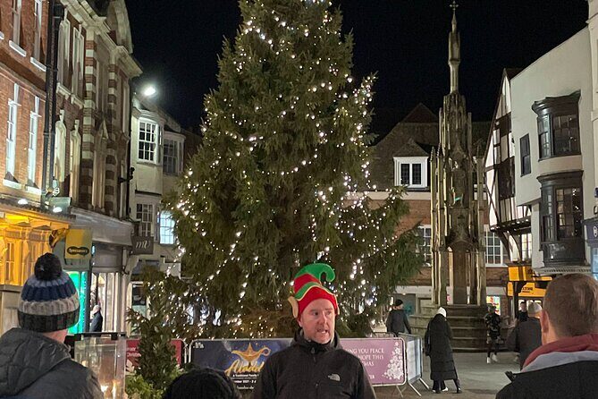 Christmas Mulled Wine Walk of Winchester - First Stop: 12th Century Historic Gate