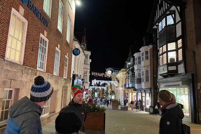 Christmas Mulled Wine Walk of Winchester - Fourth Stop: Victorian Architecture Under the Christmas Lights