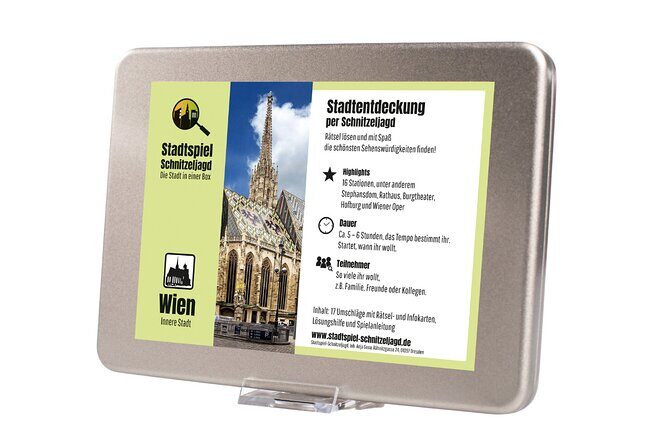 City game scavenger hunt Vienna - independent city tour I discovery tour - Who Will Love This Tour