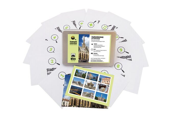 City game scavenger hunt Vienna - independent city tour I discovery tour - FAQ