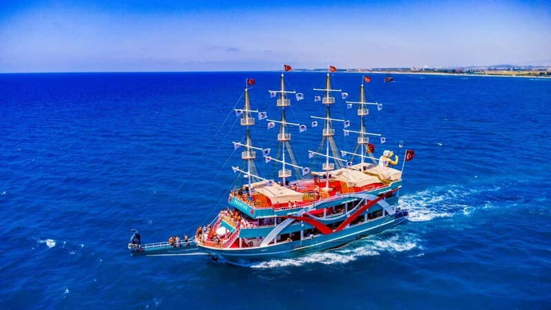 City Of Side: Dolphin Island Boat or Side Boat Tour Options - The Itinerary: Swim Stops and Highlights