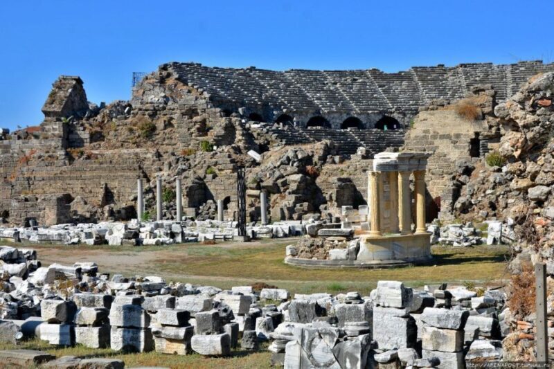 City of Side: Eagle Canyon w/ Optional Selge or Rafting Tour - The Itinerary in Detail