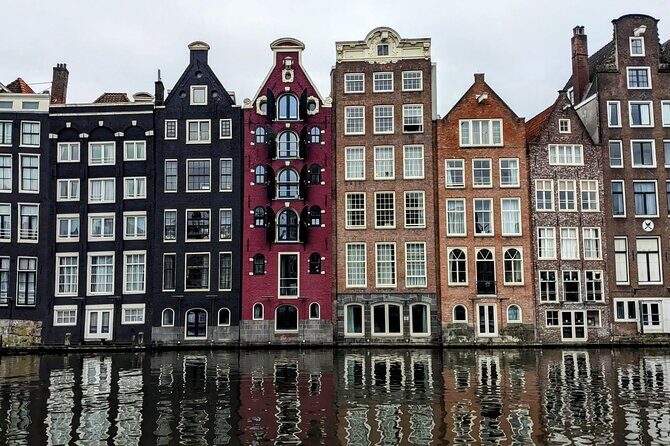 City walking experience in Amsterdam with a local - The House on the Three Canals & the Bicycle Bridge