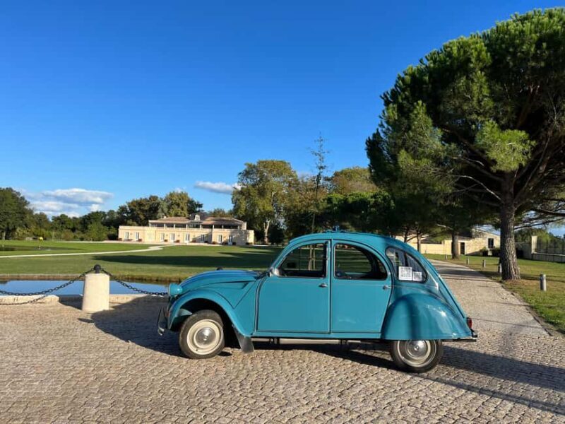 Classic car private tour : half day Margaux & Médoc - An In-Depth Look at the Médoc & Margaux Private Tour