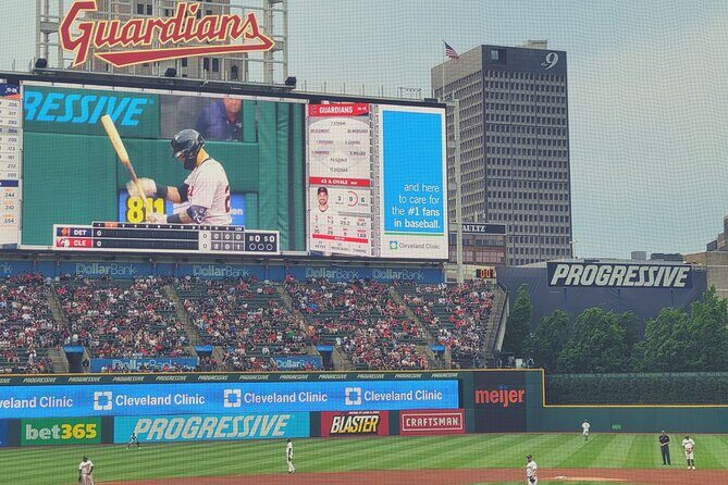 Cleveland Guardians Baseball Game Ticket at Progressive Field - The Details: A Closer Look at the Experience