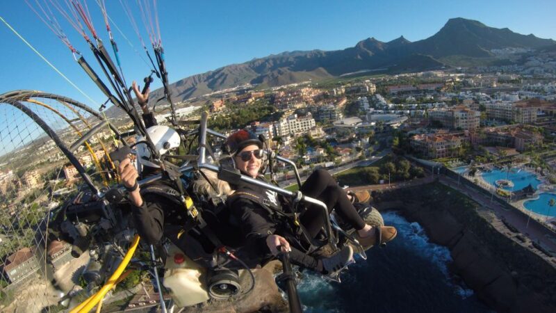 COAST: Fly over the coasts of Tenerife by Paratrike! (20min) - Key Points