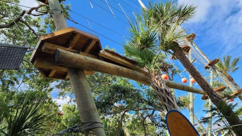 Cocoa Beach: Aerial Adventure Park Ticket - Key Points