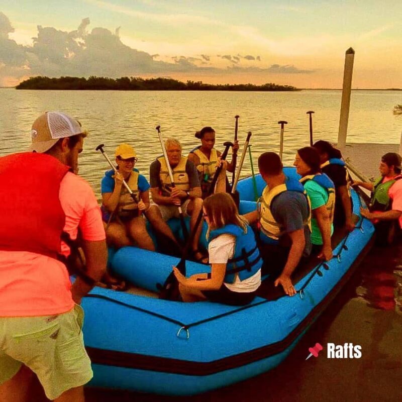 Cocoa Beach: Bioluminescent Paddle Raft Tour - Key Points
