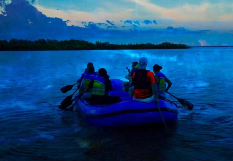 Cocoa Beach: Bioluminescent Paddle Raft Tour - The Experience: What Youll See and Feel
