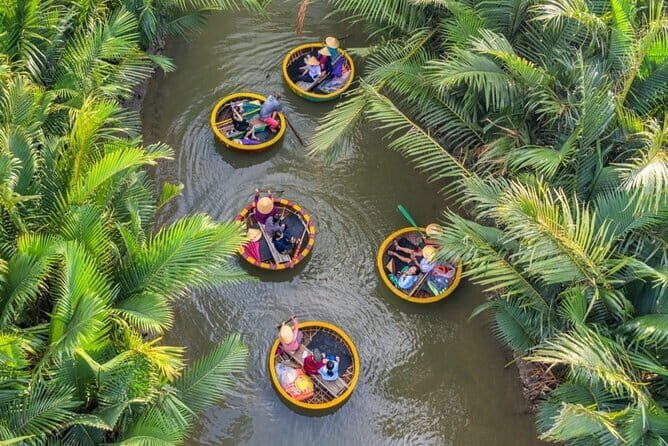 Coconut Jungle in Hoi An City with Evening Lantern Boat Adventure - Exploring Hoi An Ancient Town