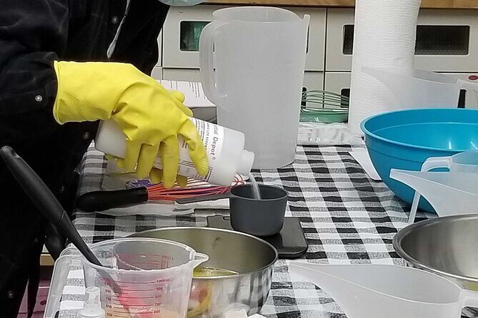 Cold Process Soap Making Class - The Actual Soap Making Process