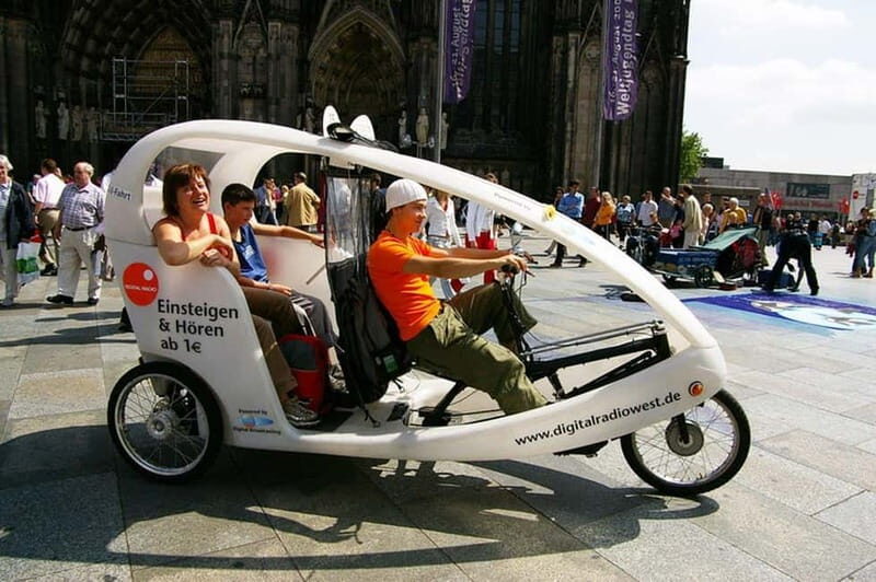 Cologne: Rickshaw city tour perpedalo - FAQs