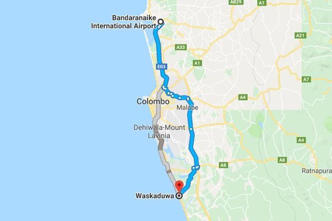 Colombo Airport (CMB-BIA) Taxi Transfer to Waskaduwa Hotels - What to Expect from the Transfer Experience