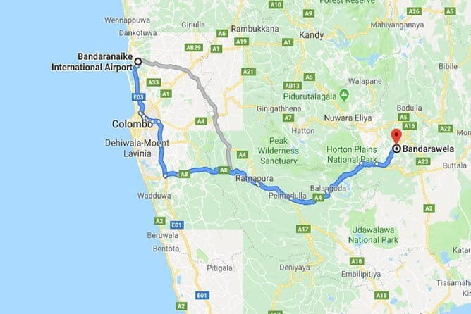 Colombo (CMB) Airport to Bandarawela City Private Transfer - Why Choose This Transfer?