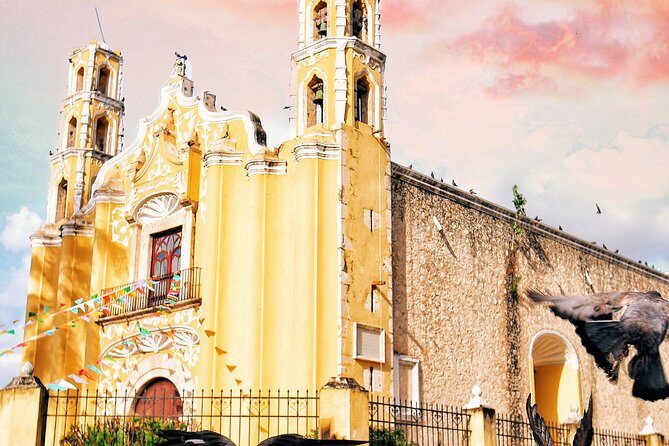 Colonial City of Valladolid, Pink Waters of Las Coloradas and Pink Flamingos - The Pink Waters of Las Coloradas and Flamingo Sanctuary