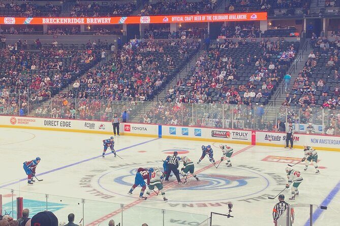 Colorado Avalanche Ice Hockey Game Ticket at Ball Arena - Key Points