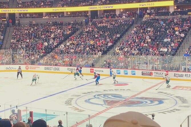 Colorado Avalanche Ice Hockey Game Ticket at Ball Arena - An In-Depth Look at the Experience