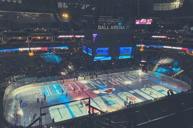 Colorado Avalanche Ice Hockey Game Ticket at Ball Arena - The Arena and Its Atmosphere