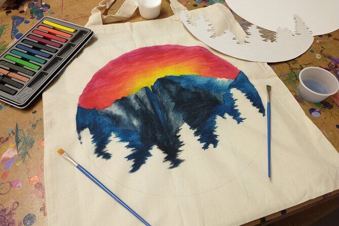 Colorado Inspired Inktense Painted Stocking or Tote Bag Class - Authentic Experiences and Real Insights
